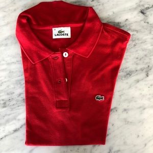 Lacoste Women Polo red